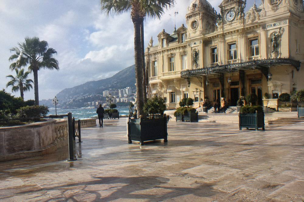 Casino de Monte-Carlo facade and plaza in morning light